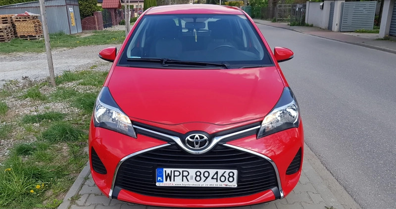 Toyota Yaris cena 39500 przebieg: 34000, rok produkcji 2015 z Proszowice małe 742